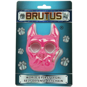 Brutus Self Defense Key Chain Pink Color