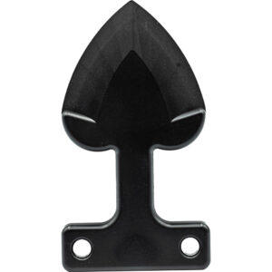 Heart Attack Self-defense Keychain Black