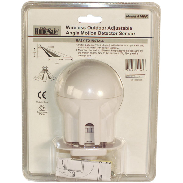 OUTDOOR HOMESAFE WIRELESS HOME SECURITY MOTION SENSOR - Image 2