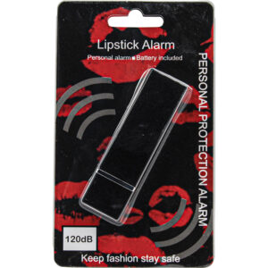 Fashionable Lipstick Alarm Black