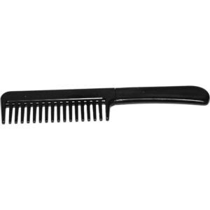 Black Color Comb Metal Knife