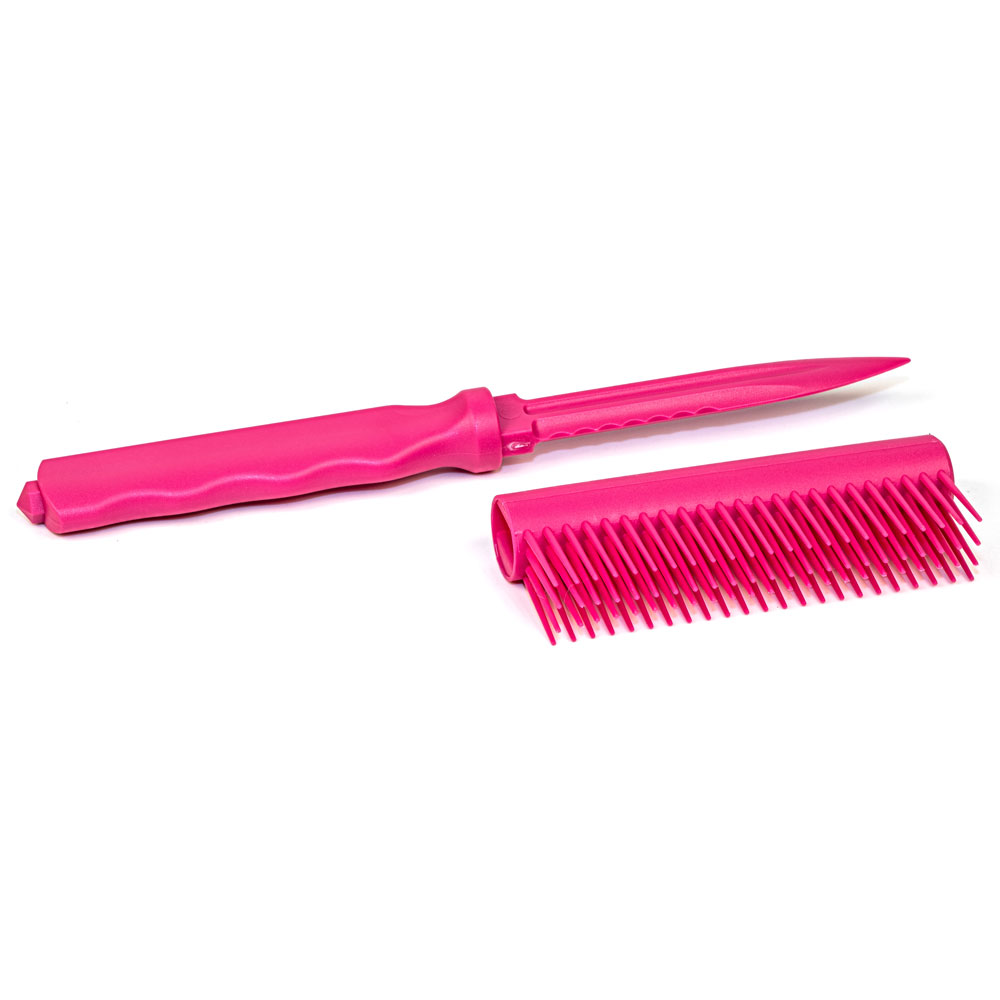 Pink Color Plastic Brush Knife - Image 2
