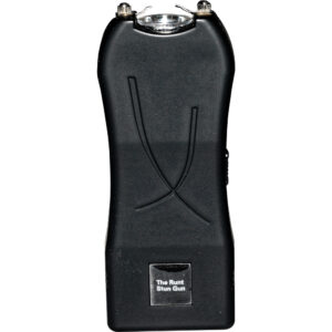 Rechargeable Runt 80,000,000 volt?stun gun with?flashlight and wrist strap disable pin Black