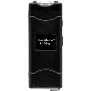 Lil Guy 60,000,000 volts Stun Gun W/flashlight and Nylon Holster Black