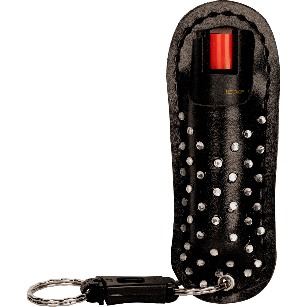 WildFire 1.4% MC 1/2 oz Halo Rhinestone Holster Black - Image 2